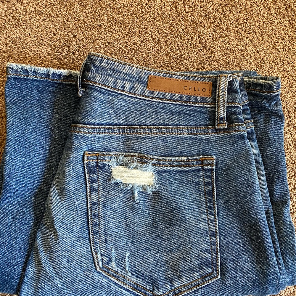 Cello Blue Denim Jeans-Size 11. WORN ONCE